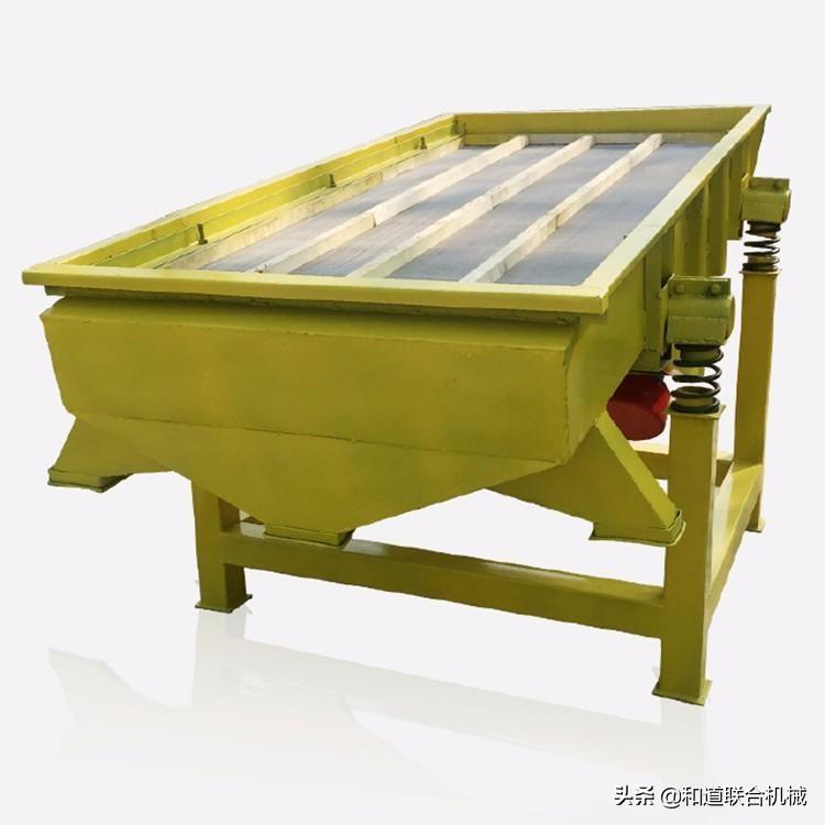 石英砂专用直线振动筛​的生产流程(图1)