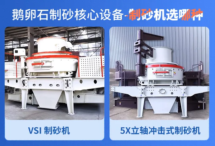 鹅卵石制砂什么设备比较好？知道这些干货日进斗金不是梦(图1)