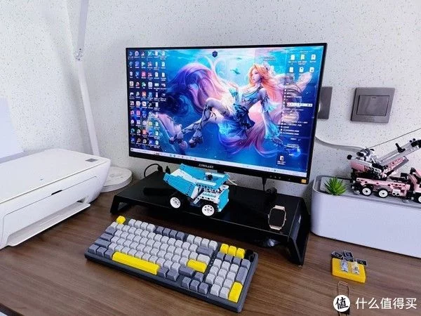 满配98，黑爵AK966热插拔机械键盘，gasket结构、凯华MX冰淇淋轴(图1)