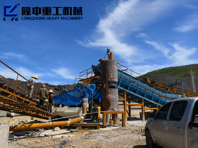 大型螺旋洗砂机一小时的出砂量有多少？(图1)