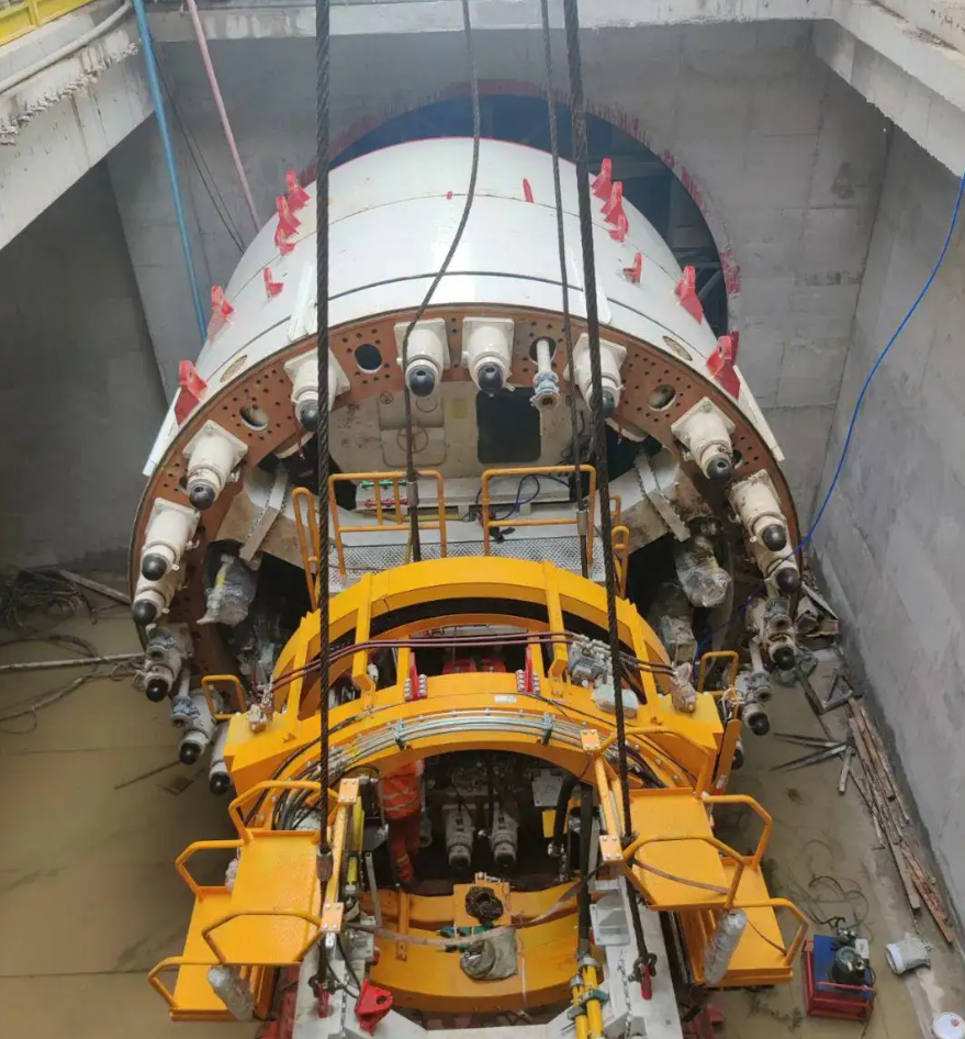 修大连地铁5号线，中国这款盾构机发挥了作用，没几个国家比得上(图3)