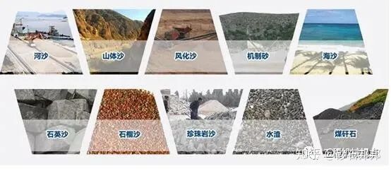 河砂、机制砂、水洗砂、再生骨料、尾矿制砂等都能用于混凝土？有何差别？(图1)
