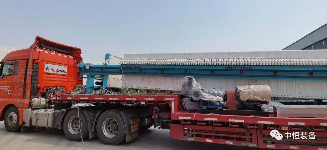 扬帆起航正当时，砥砺前行铸辉煌,压滤机、双轮洗砂一体机发往现场(图4)