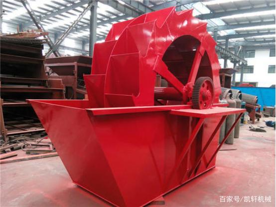 轮斗式洗砂机工作原理及优势！(图3)