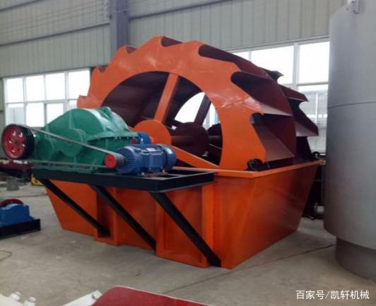轮斗式洗砂机工作原理及优势！(图2)