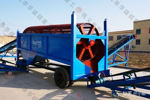 滚筒洗砂机的工作原理和安装要求(图1)