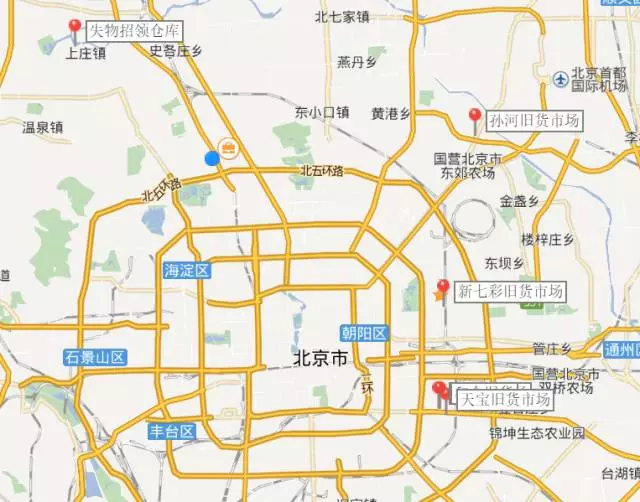 这5家我经常去的旧货市场，都在北京6环内(图2)