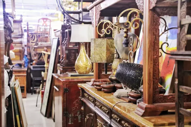 这5家我经常去的旧货市场，都在北京6环内(图26)