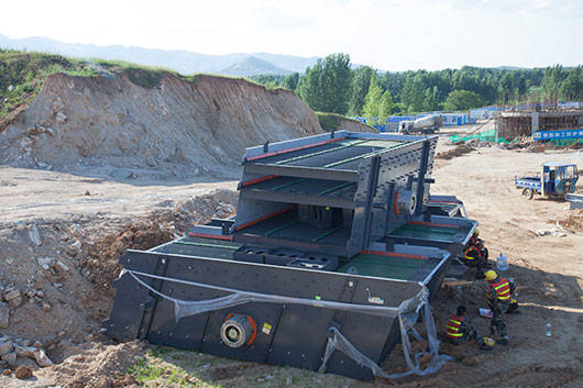 干式制砂石料厂生产线设备(图1)