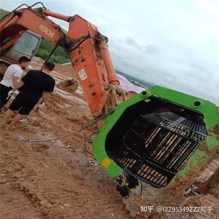 液压滚筒筛分斗挖机滚筒筛分斗挖机洗沙斗水洗沙筛分斗(图2)