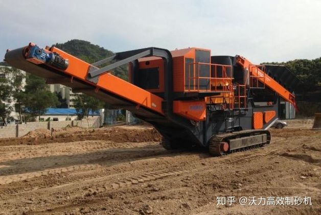 移动式制砂机设备，高效环保，归还城市一片绿色(图2)