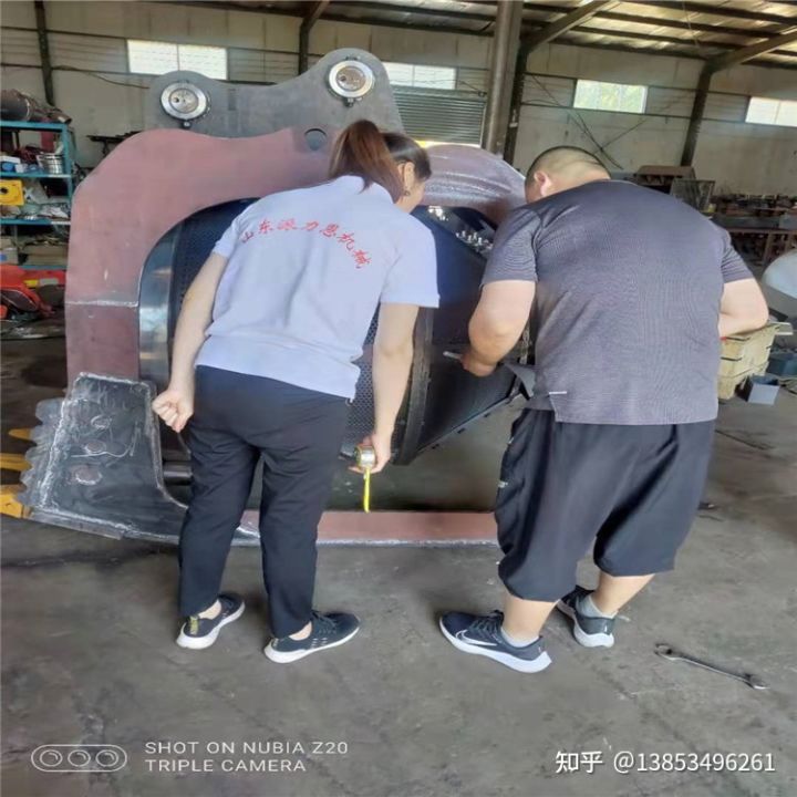 河道洗沙挖掘机筛分斗源头厂家(图3)